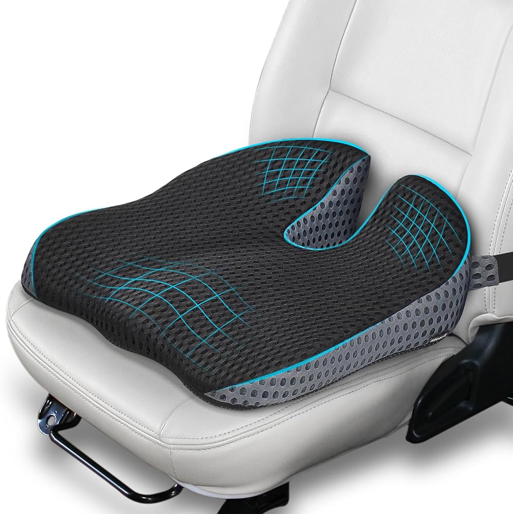 Coussin de siège de voiture respirant – Dites adieu aux douleurs de conduite !